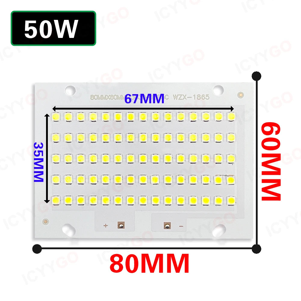 plaque led 10w 20w 30w 50w 100w 150w blanc grille diodes modernes oeilletsextérieur
