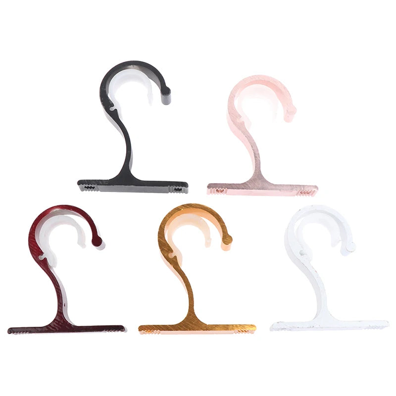 rideau polonais moderne crochet mural tissu laine cardée couleurs marron doré blanc rose opaques
