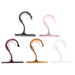 rideau polonais moderne crochet mural tissu laine cardée couleurs marron doré blanc rose opaques