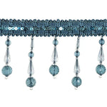 ruban décoratif élégant paillettes or bleu marron gris 10cm 10cm