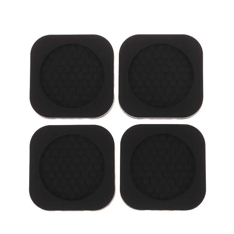 pads anti vibration anti glissement adhésifs noirs hexagonaux modernes machines électroménager pièces