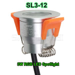 projecteur led spot argent orange moderne câble noir connecteur rouleau réglable télécommande