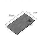 serviette thé gris moderne imprimé circulaire motifs géométriques absorbante table basse cuisine