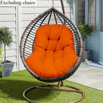 fauteuil suspendu coussin forme imperméable coton polyester marron vert bleu gris noir moderne confortable