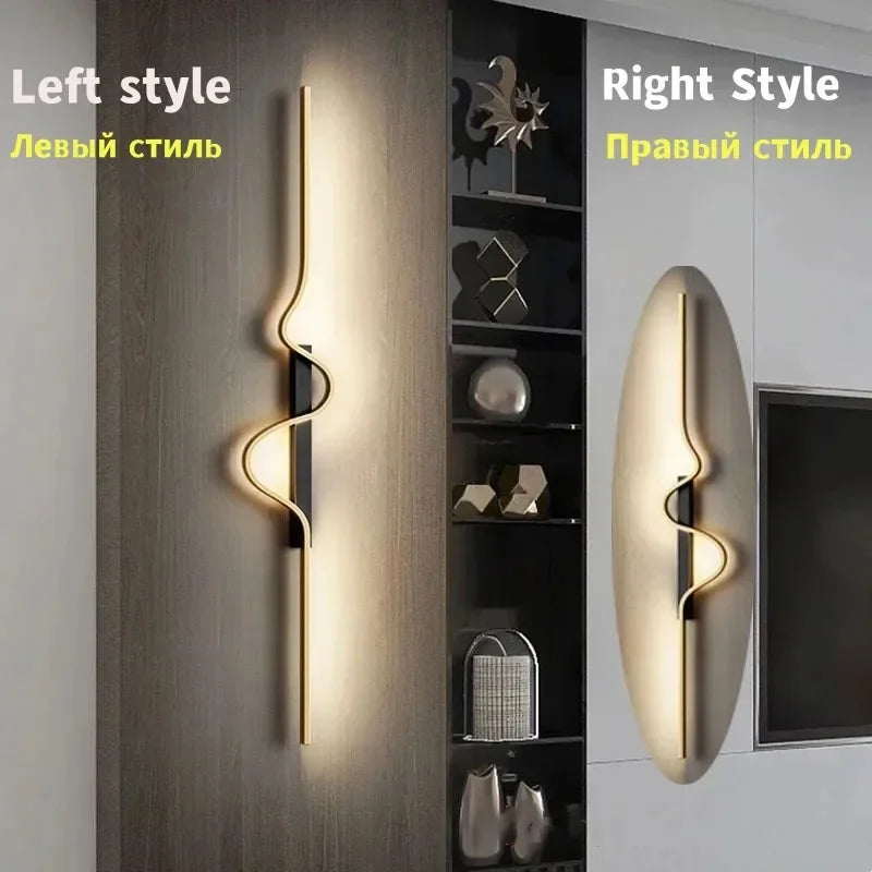 Détail de l'applique murale LED avec ampoules incluses