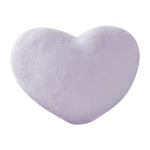 coussin cœur forme oblong couleur rouge rose blanc violet moderne doux fourré lit canapé