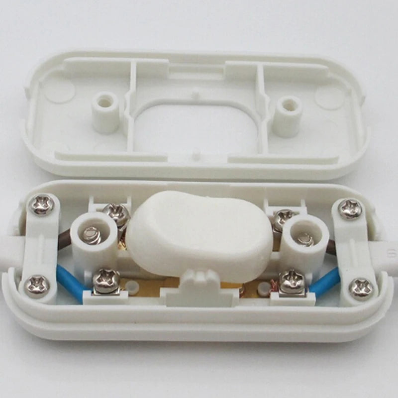 interrupteur bascule noir blanc transparent industriel utilitaire vis pieces interrupteur demontees cables electriques