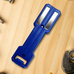 porte aérosols magnétique bleu support mural imperméable stockage salle bain organisation pratique double
