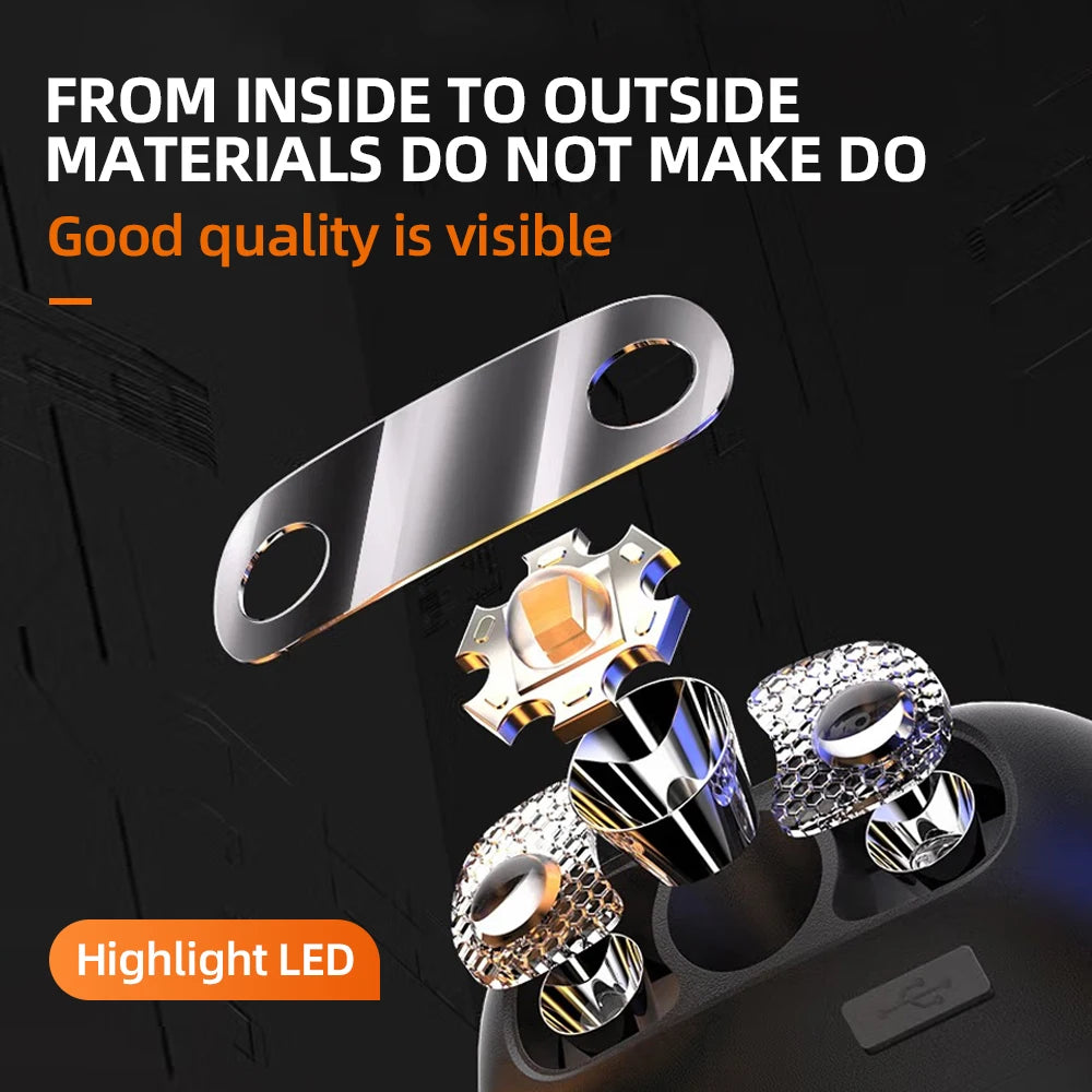 lampe frontale rechargeable led mini noire orange clip moderne pratique