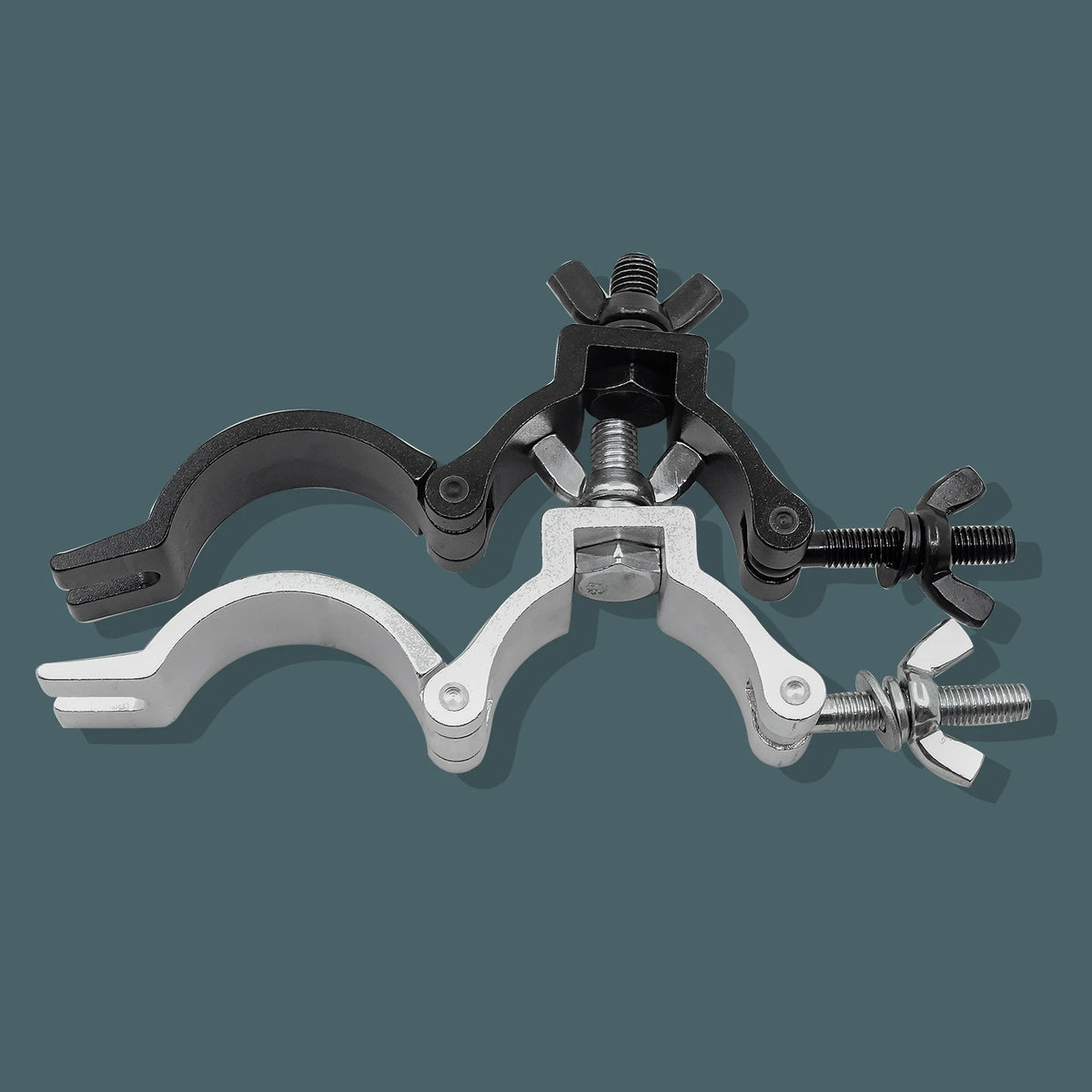 serre tube scénographie noir argent industriel vis Ø48 51mm robuste professionnel dji aluminium alliage