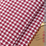 tissu houndstooth coton lin résistant 146cm largeur classique multi couleurs bricolage nappe canapé