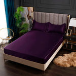 Comparaison des couleurs disponibles du drap-housse satin