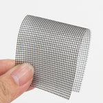 ruban moustiquaire maille fine adhésif gris clair fenêtre chambre salon réparation pratique anti insectes