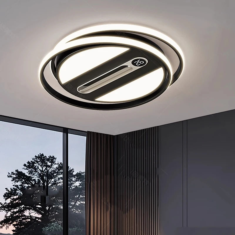 ventilateur led noir blanc moderne certification vde ul cqc ccc