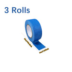 ruban peinture bleu rayures noires adhésif pratique peinture décoration bricolage 1.2cm 1.5cm 2cm 2.5cm