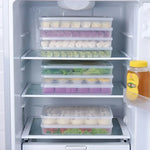 boîtes conservation alimentaire transparentes modernes passe congélateur plastique pratique rangement cuisine