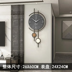 horloge murale moderne artistique abstraite salon or noir minimalisteDecoration cerf geometrique