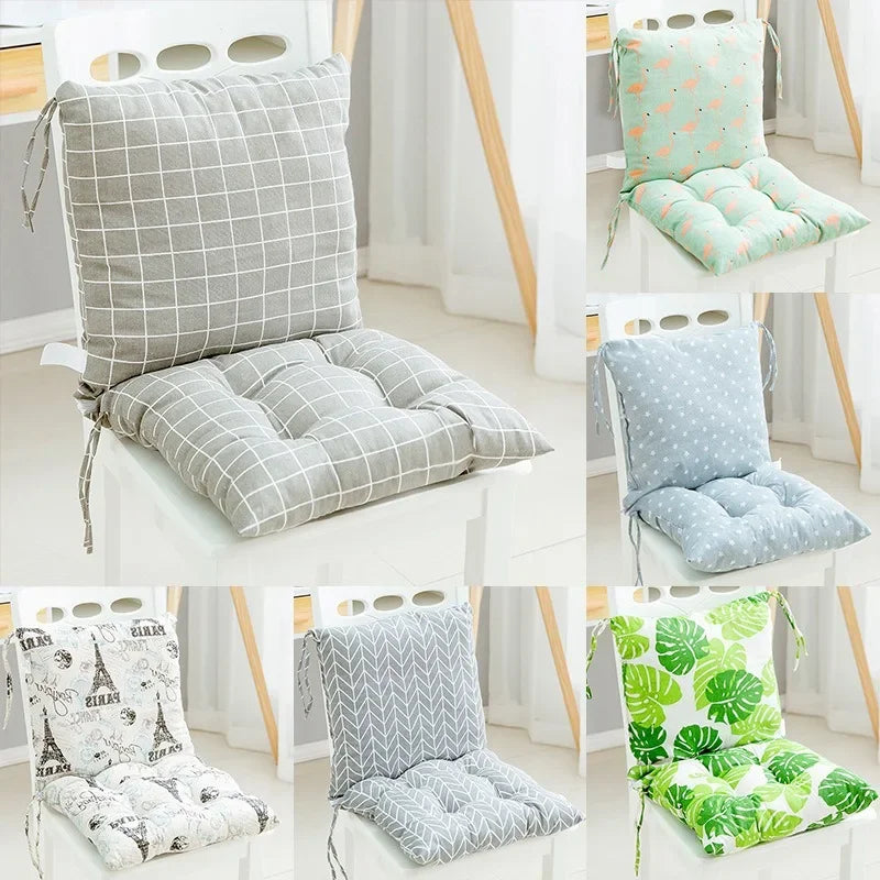 coussin siège mousse mémoire forme motifs floraux gris clair confortable travail étude maison