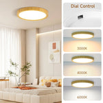 lampe moderne grain bois 20w 30w 40w blanc bois naturel