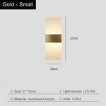 applique murale led moderne blanc noir minimaliste éclairage chambre entrée étude salle bain