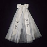 accessoires mariage voile tulle satin blanc bohème chapeau paille lunettes volants
