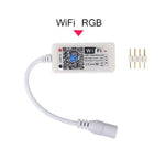 contrôleur led wifi rgbw adhésif moderne télécommande ir qr code blanc technologie bluetooth