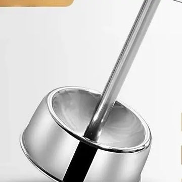 rangement moderne ustensiles chromé support salle bain minimaliste accroche brosses dents fixe cuisine argenté