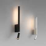 lampe murale moderne réglable 330 degrés led noir blanc chambre entrée étude
