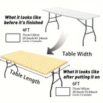 nappe table moderne motif floral bleu jaune beige coton polyester salle manger