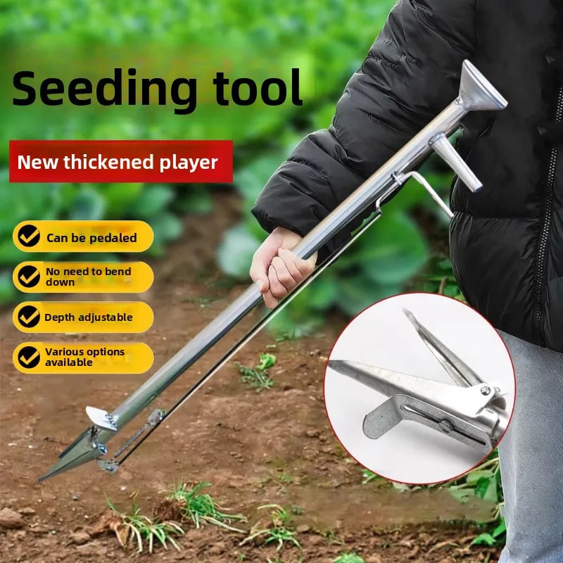 outil semis automatisé céréales agricole moderne fertilisation poignée réglable opaques