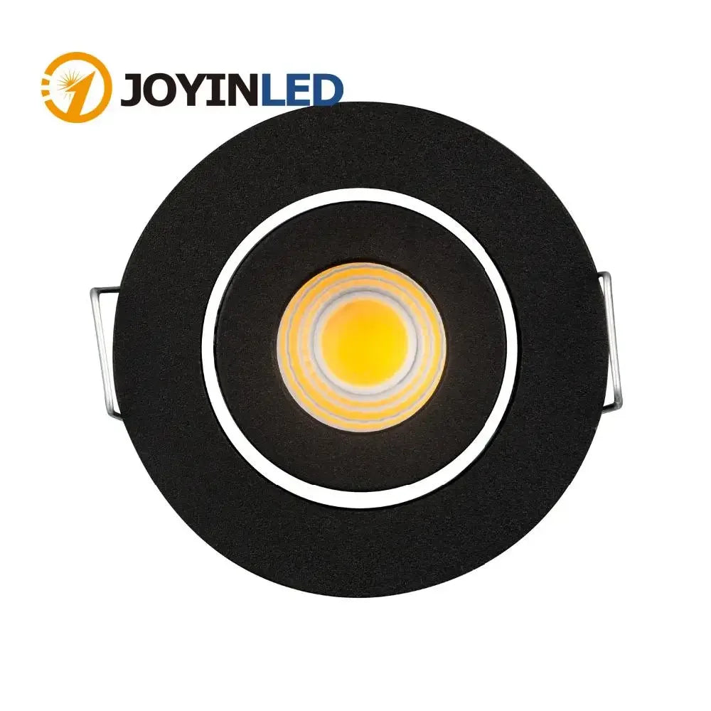 spot led noir 3w réglable 42mm transformateur cables modernes cuisine