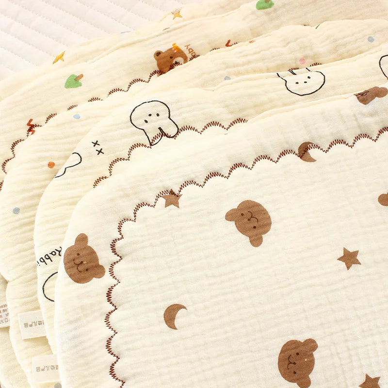 coussin bébé ours étoiles lunes animaux coton mignon doux enfant quatre saisons