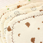 coussin bébé ours étoiles lunes animaux coton mignon doux enfant quatre saisons