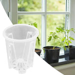 cache pot transparent moderne pot fleur sans motif 10cm 12cm 14cm 16cm ornement