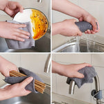serviettes cuisine jaune gris texture grossière nettoyage moderne rouleau 25cm 20 pièces