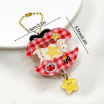 porte clés photo acrylique moderne visage animaux couleurs variées idole kpop collection