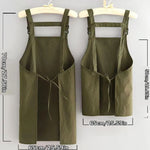 tablier cuisine marron vertolive rouge uni moderne fonctionnel boucles pocheavant étiquette logossering
