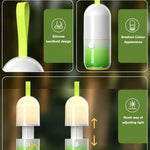 lampe torche rechargeable étanche bleu clair vert flashlight portable camping randonnéeextérieur