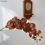 fleurs artificielles orchidées roses violets décoration intérieure noël mariage anniversaire événements