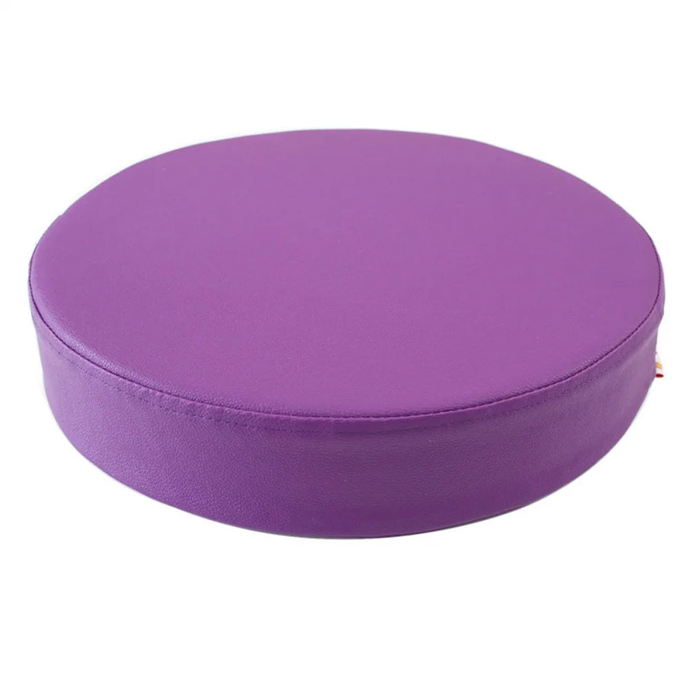 coussin rond uni imperméable mousse pe tissu moderne couleur bleu foncé rouge vert beige