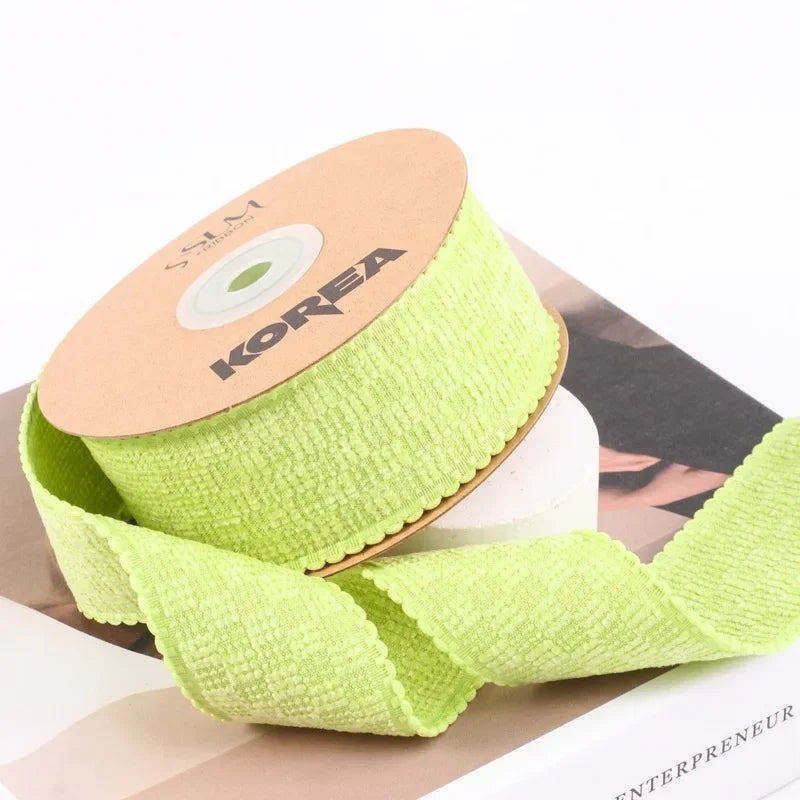 ruban velours carreaux nœud cheveux décoration artisanale fait main élégant