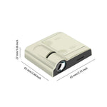 projecteur mural lune terre beige noir moderne adhésif led 65mm 63mm 27mm veilleuse chambre