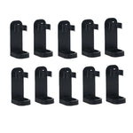 support mural brosse dents électrique adhésif blanc rose noir moderne minimaliste 24 35mm