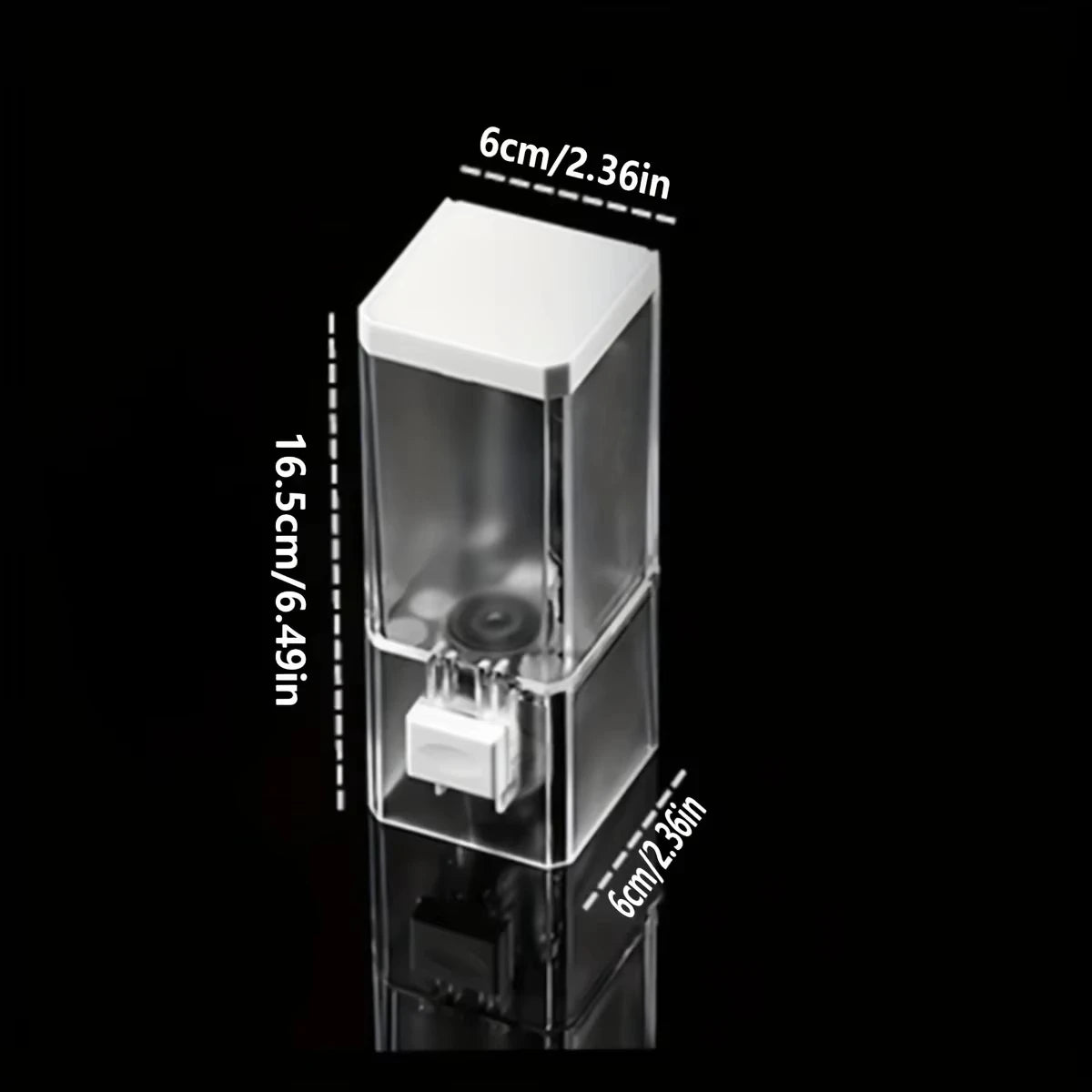 distributeur savon liquide mains adhésif mural transparent moderne désinfectant salle bain