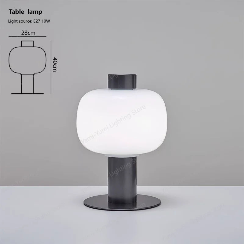 lampe table moderne ambre gris perforations circulaires transparente led 11w 15w chambre salon