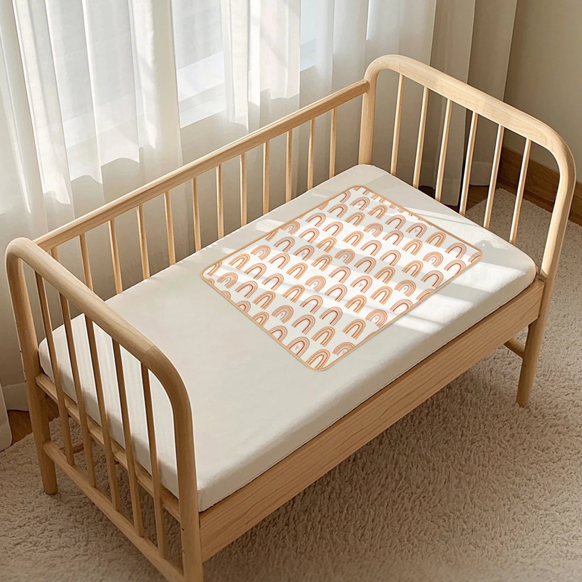 coussinets anti urine imperméables lavables tapis d'urine protection lit enfant ans imprimé animaux motifs