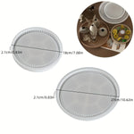 moule silicone plateau rond décoration intérieure vase transparent figurines bohème minimaliste