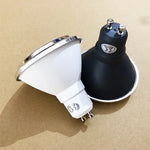 ampoule led gu10 projecteur encastré intérieur moderne blanc noir plafonnier maison éclairage maison