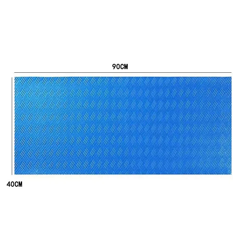 tapis piscine bleu texture géométrique moderne antidérapant pvc protection escalier sécurité piscineextérieur
