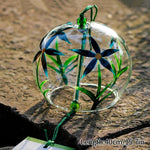 cloches vent transparentes motifs floraux décoratives japonaises artisanales chambre decoration